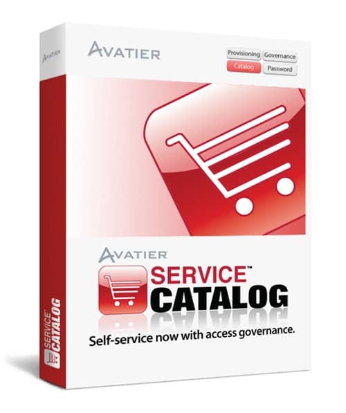 Avatier Service Catalog