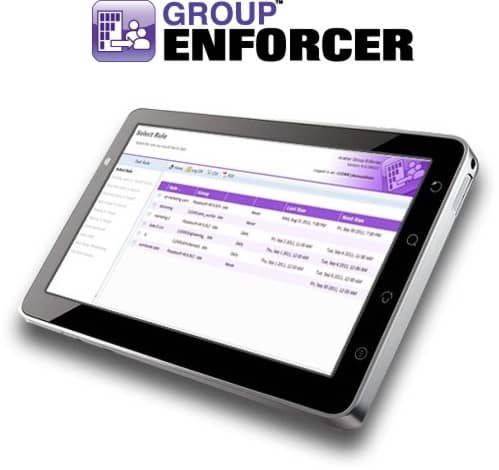 Group Enforcer Automatic Group Management Software<br />
