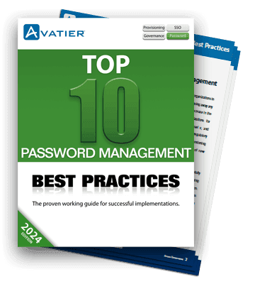 Top 10 Password Management Best Practices Workbook<br />
