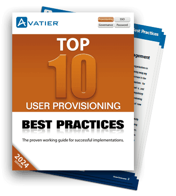 Top 10 User Provisioning Best Practices Workbook<br />
