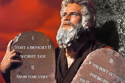The four IT security principles for information security leaders.