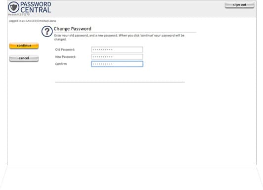 Eliminate Password Reset Help Desk Calls