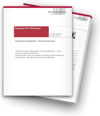 KuppingerCole Identity Management Analyst White Paper<br />
